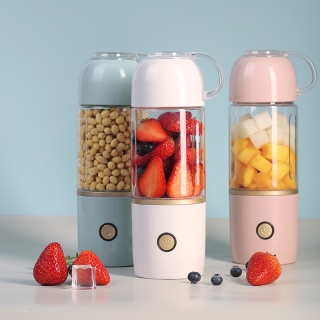 创意可爱度榨汁机便携式果爱充电果汁机多功能榨汁杯礼品定制