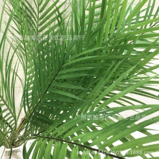 现货 5头7头棕榈树 仿真散尾葵叶 婚庆家居装饰盆栽 仿真植物盆景