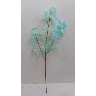 特价樱花枝桃花枝 蓝色有货 酒店摄影影楼道具背景批发