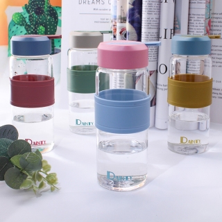 【厂家直销】时尚撞色玻璃杯 创意家居百货用品 水杯子礼品定制