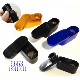 6653 折叠小烟斗创意烟斗金属小烟斗 时尚便携小烟斗