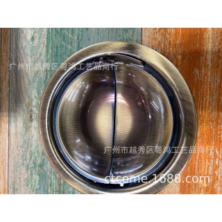 4579-2 时尚烟灰缸 圆形创意家居烟灰缸 金属密封台面烟灰缸