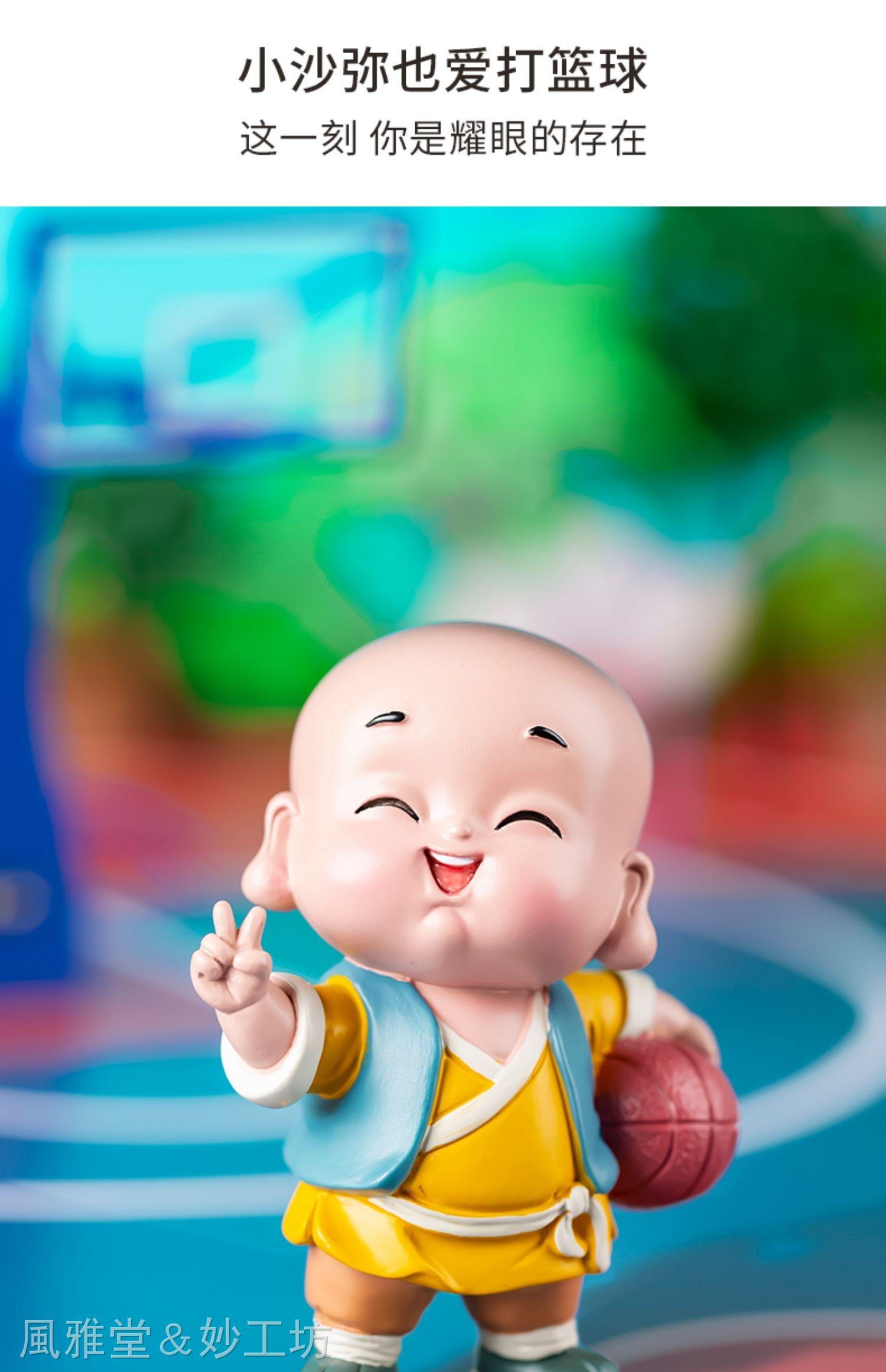 妙工坊9cm运动沙弥21012