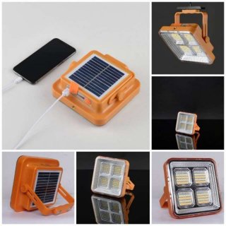 太阳能工作灯 USB充电或太阳能 内置 4400毫安5-8个小时