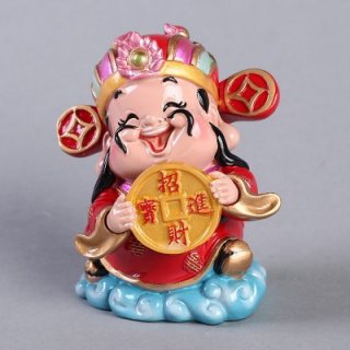 9CM神仙（13040铜钱财神）