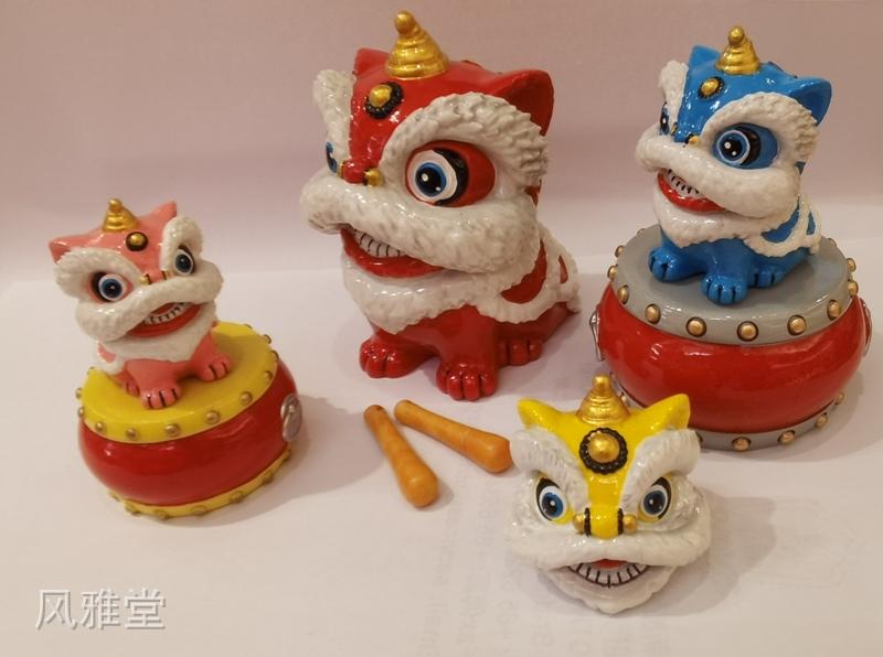 5.5CM红色狮子864111
