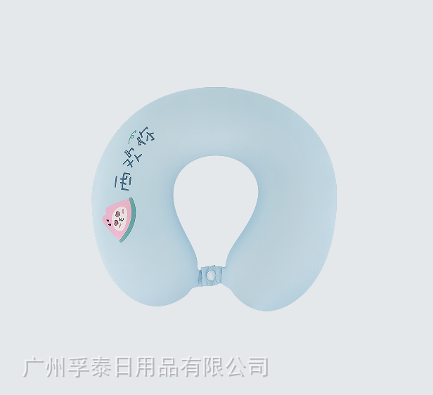 夏日卡通记忆棉u型枕坐飞机颈枕慢回弹旅行u型便携护颈枕批发865107