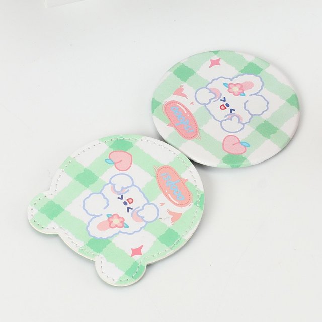 [胜雅] 可爱折叠镜包包化妆镜便捷包包镜折叠化妆镜