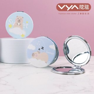 梦幻卡比巴拉 圆形时尚镜