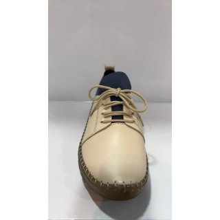 软底软面头层皮手工休闲皮鞋