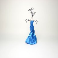 收纳时尚创意欧式家居客厅酒柜装饰艺术 1214E00蓝色大模特