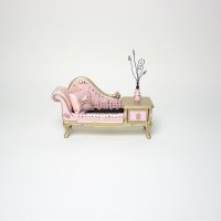 红酒收纳装饰摆件 收纳架红酒架 2197A00粉色贵妃椅