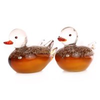 创意家居饰品摆件琉璃工艺品金星小鸳鸯造型现代家居装饰品XSJ-78