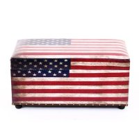 复古做旧美式置物箱简约风软装装饰储物柜12002