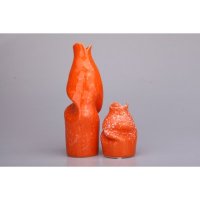 手工原创设计西欧陶瓷花器TWISTED 陶瓷花器 3755OR/3756OR