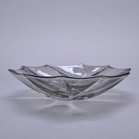 创意欧式家居水果盘时尚无铅玻璃水晶电镀浅银色果斗家居饰品摆件CX71-724002
