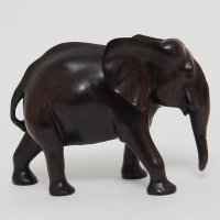 生肖大象家庭，办公室大叶紫檀中式FLL-13