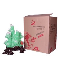 中式家居饰品翠竹财富节节高树脂摆件招财工艺品