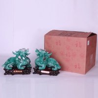 家居摆件工艺品旺财福禄对辟邪貔貅开业乔迁礼品风水摆件