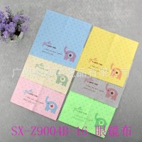 【2015爆款】工厂直供批发可爱卡通双面绒印花眼镜布镜头布檫拭布 SX-Z9004B-16