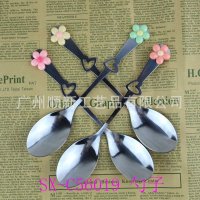 【2015新品】工厂直供批发优质精美不锈钢西餐勺子长柄饭汤调羹 SX-C56019