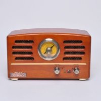 实木古典仿古收音机复古做旧收音机摆件摄影道具摆件R202L