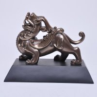 开光风水家居摆件 貔貅招财进宝 助财运 仿铜树脂工艺 送礼佳品12928