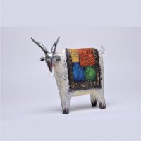 欧式绵羊摆件家居软装饰品树脂创意美式田园客厅抽象摆件CF170238-A10