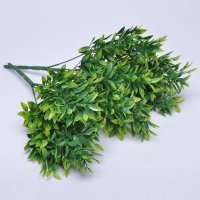向阳草 高档仿真叶束 仿真草 手感叶 PU草批发 60734