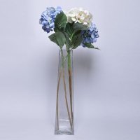现代高品质 单枝仿真单头绣球花春绿色摆放花卉/样板房设计TWC-10002-PK/WH