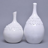 客厅蓑衣系列花瓶摆件陶瓷现代简约装饰品电视柜摆件花瓶陶瓷结婚礼物创意TC12-SY02-B