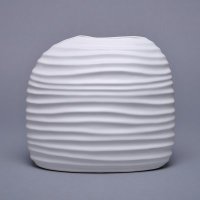 客厅/餐厅/阳关简约现代白色陶瓷花瓶RP-CH6023