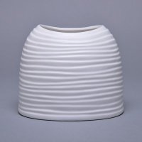 客厅/餐厅/阳关简约现代白色陶瓷花瓶RP-TCH6026