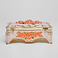 欧式奢华长方形首饰盒 婚庆送礼牙签盒礼品盒创意巧克力盒YZ--163