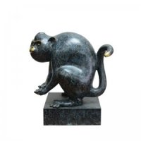 老玩铜 铜猴工艺品摆件 十二生肖风水猴家居摆件BC-088