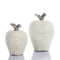 创意家居装饰品摆件 珍珠苹果（不含木架费）NHTC1046-1-WS 2-WS